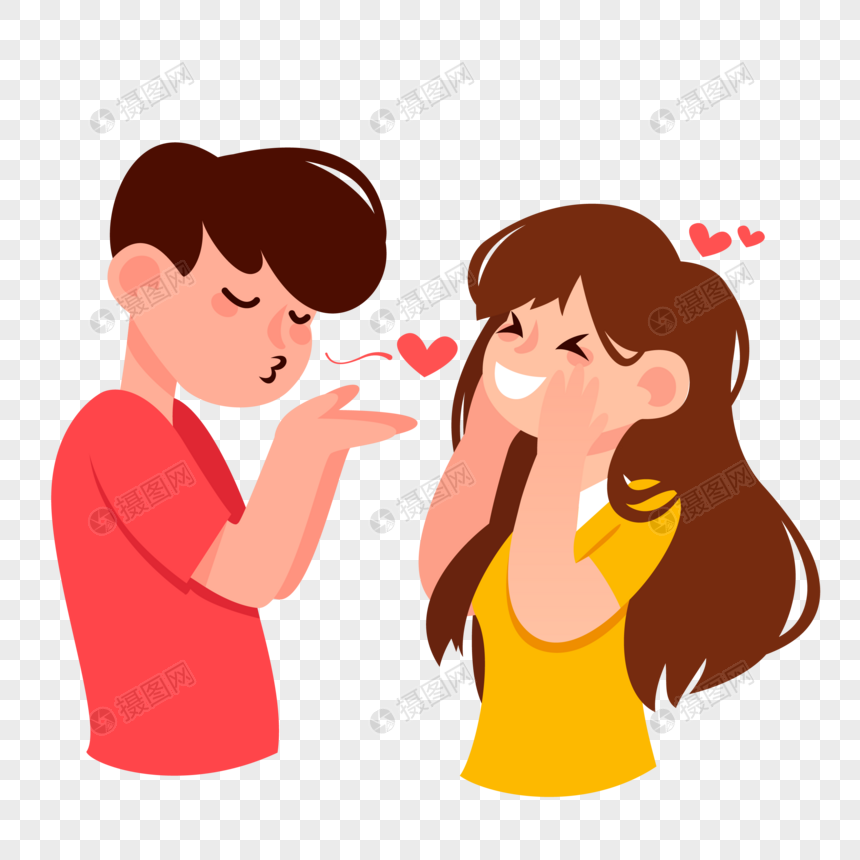 举报 标签: 创意手绘卡通情侣情人节浪漫七夕爱心爱意满满节日飞吻