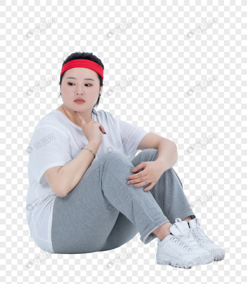 胖女生情绪