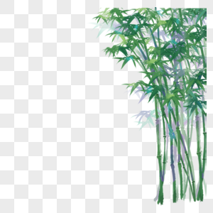 竹子卡通竹笼屉高清图片