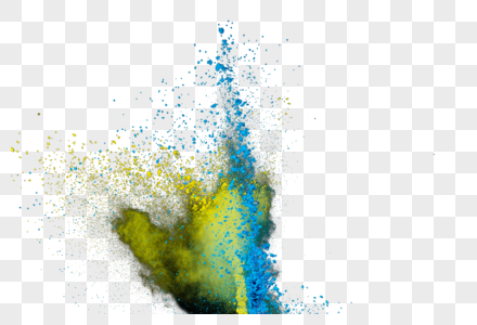 色彩液体流动粉末高清图片