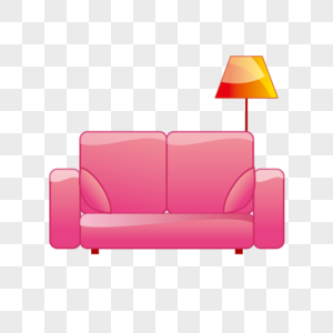 粉色沙发粉色家居高清图片