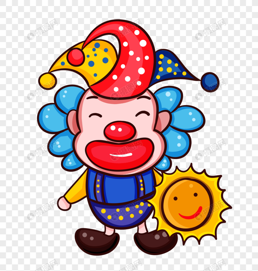 微笑小丑表情