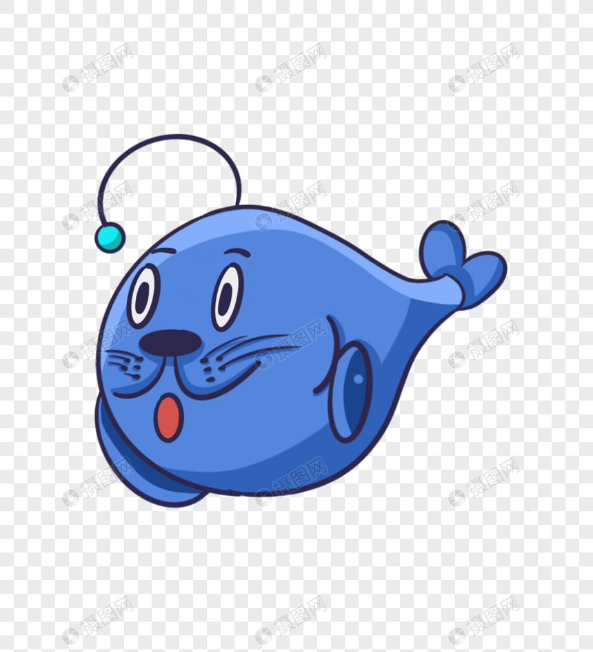 呆萌海豹表情