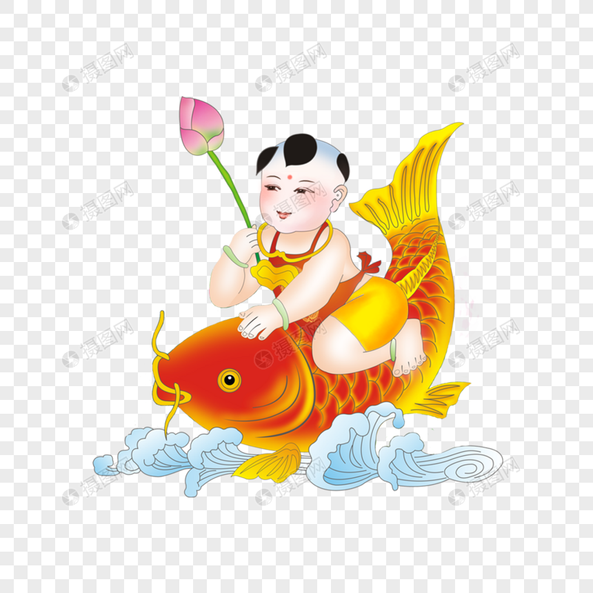 微信朋友圈 qq空间 新浪微博  花瓣 举报 标签: 孩子小孩年年有余手绘