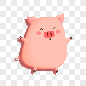 猪形象卡通猪猪形象高清图片