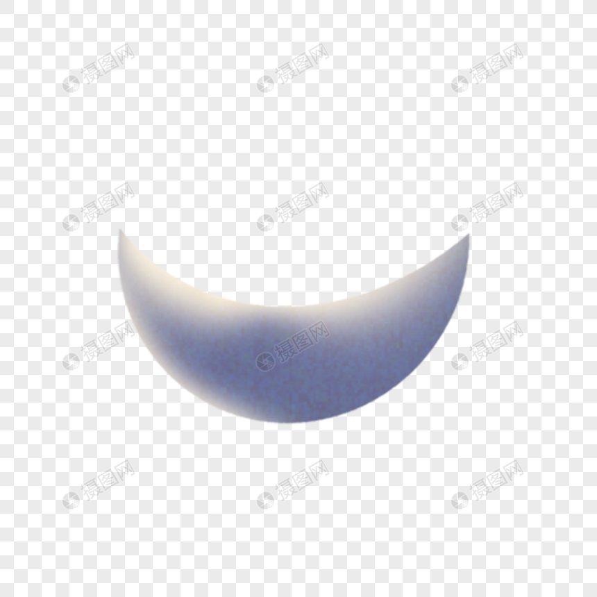 月牙元素素材png格式_设计素材免费下载_vrf高清图片