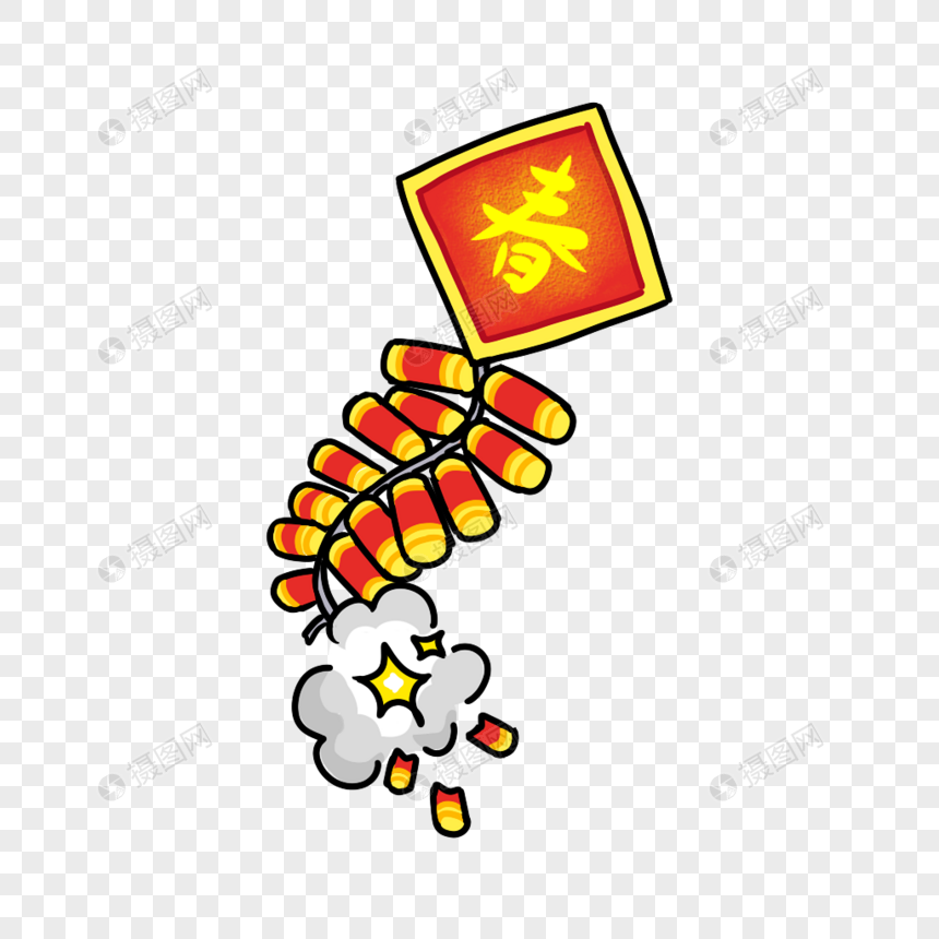 鞭炮喜庆鞭炮鞭炮素材