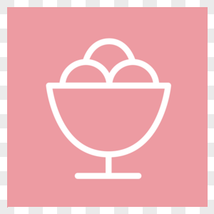 甜品食物简约icon图标图片