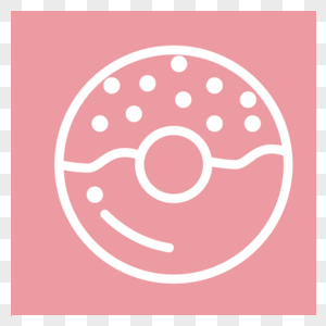 甜品食物简约icon图标图片