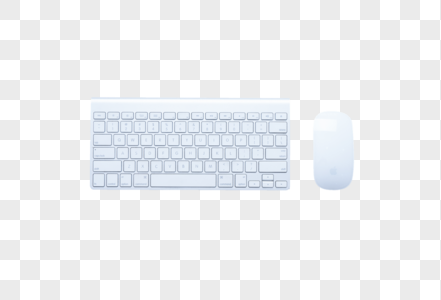 键盘鼠标白色键盘高清图片
