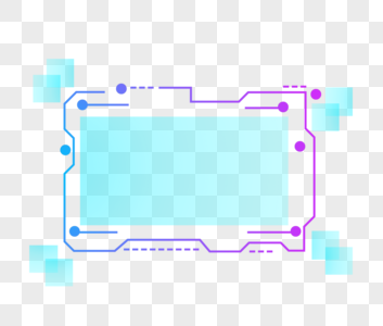 科技边框图片
