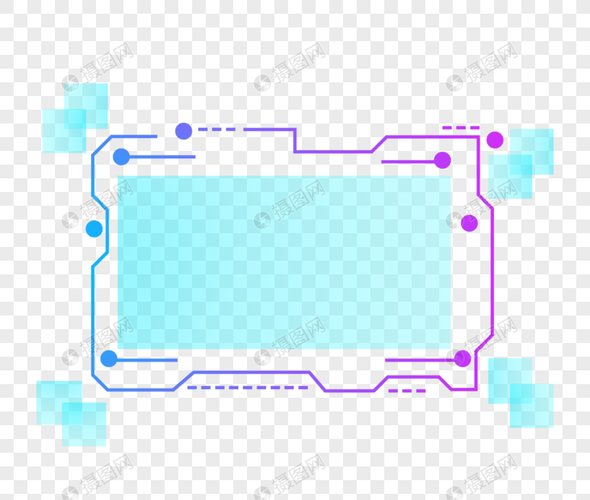 科技边框图片