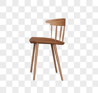 椅子免抠木椅高清图片