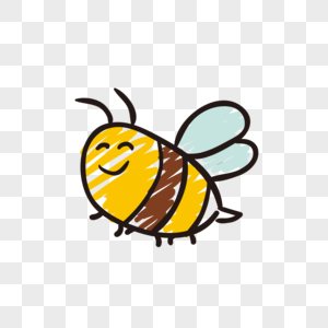 可爱的蜜蜂图片