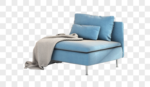 沙发沙发蓝色高清图片
