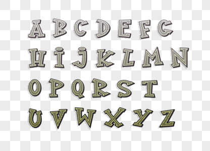 生日快乐英文字母