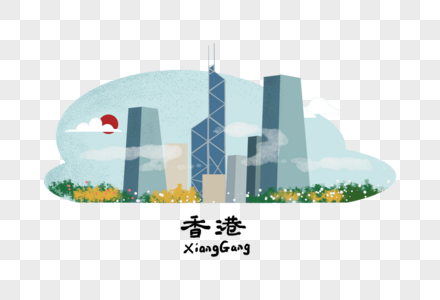 香港地标建筑图片