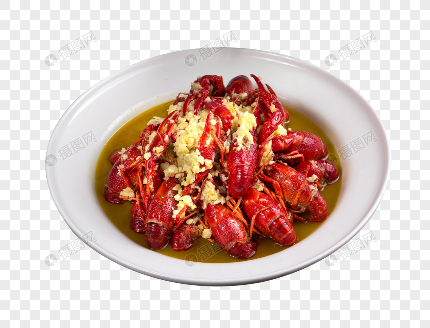 蒜蓉龙虾图片