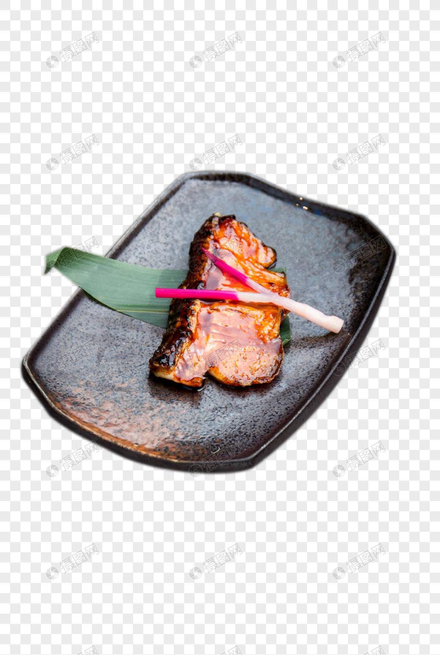 日本料理照烧鳕鱼图片