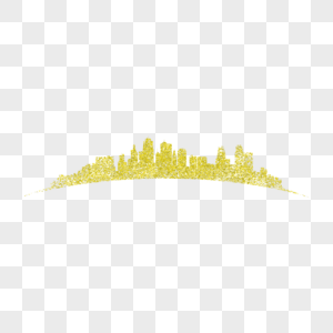 金色圆形城市图片