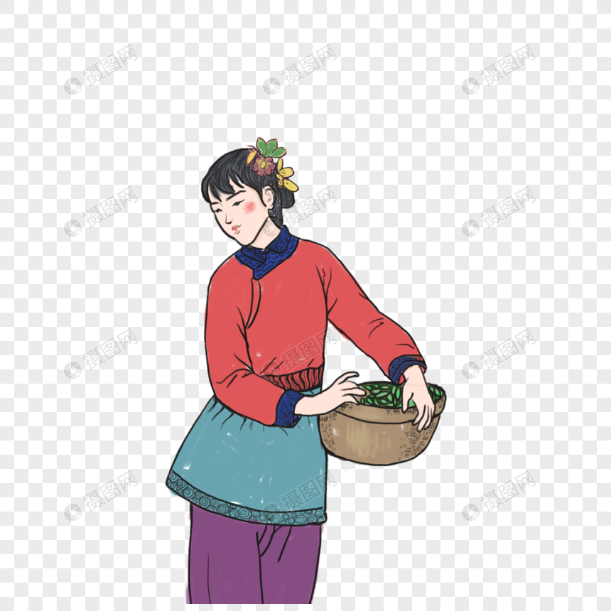 采茶的姑娘