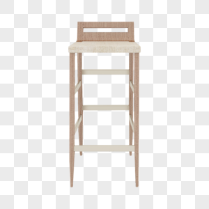 高脚椅木质高脚椅高清图片