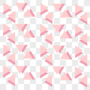 粉色三角形图片