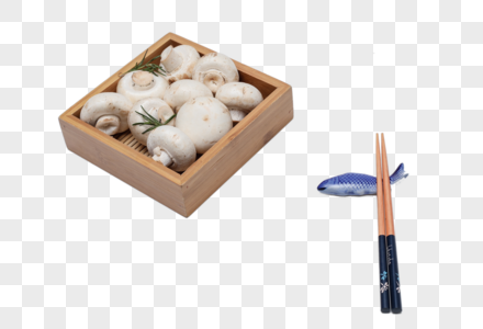 筷子蘑菇新鲜香菇高清图片