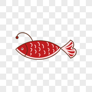 红色鱼图片