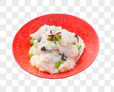 滑蛋鱼片鱼肉蛋奶高清图片