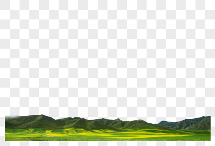 平原山丘图片