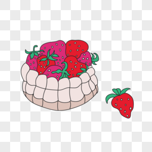 草莓鲜艳的草莓高清图片