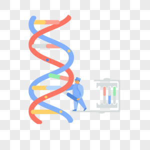 基因DNA研究元素高清图片