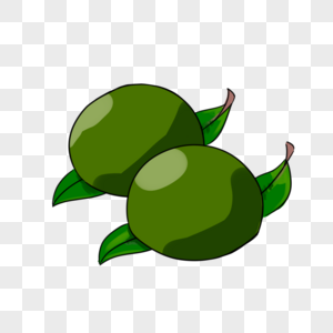 手绘清明青团食物插画免费下载
