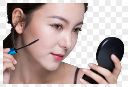 放开胸怀的年轻性感美女