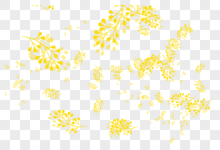 黄色叶子图片