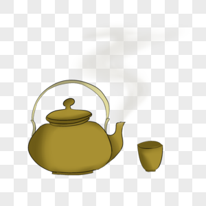 茶壶和茶杯图片