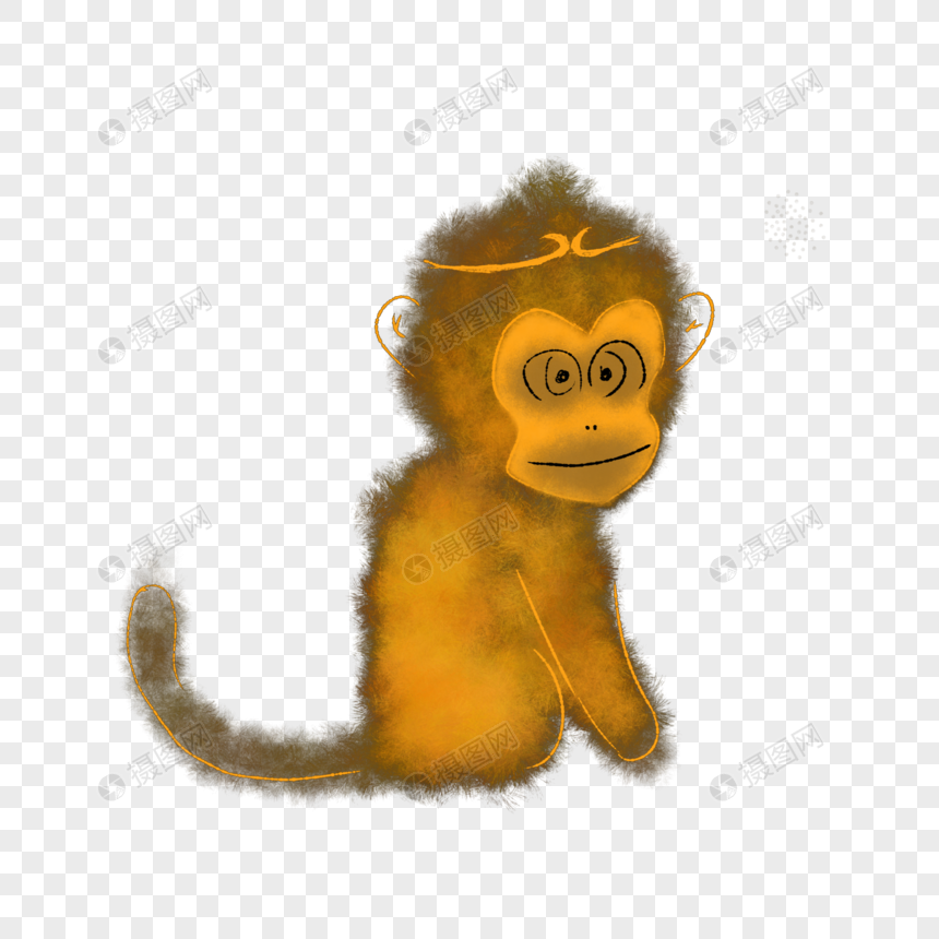 金色猴子图片