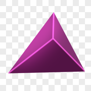 三角形三角体几何体元素图片