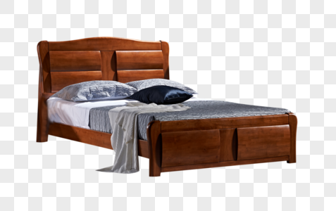 卧室的大床古典大床高清图片