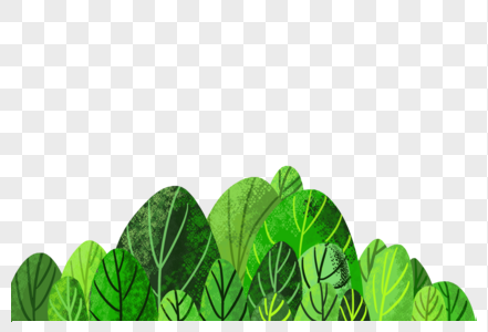 树林绿植装饰树高清图片
