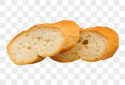 面包食物面包片高清图片