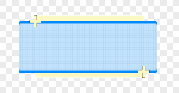 小清新网格长方形边框底纹图片