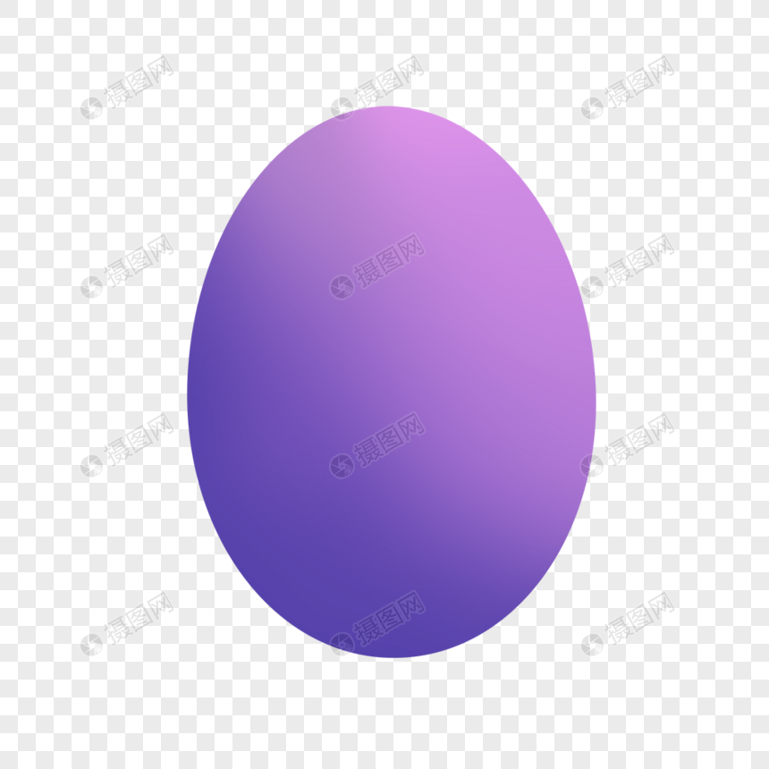 紫色复活节创意彩蛋图片
