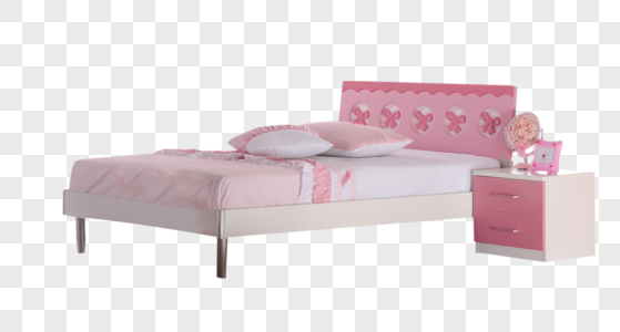 儿童卧室大床图片