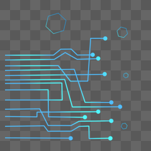 蓝色科技线路大数据高清图片