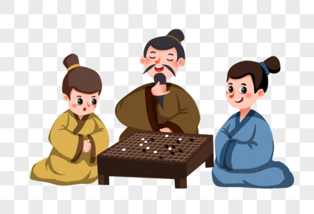 下棋文化教育成语图片素材