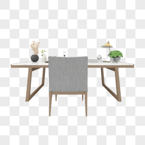 桌子和椅子图片