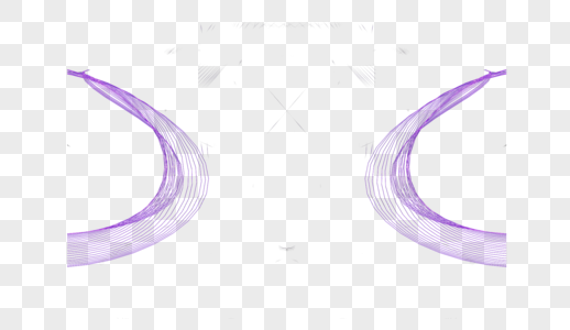 炫彩科技紫色线条光效背景图片