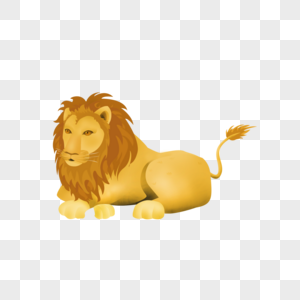 狮子趴着的大狮子高清图片